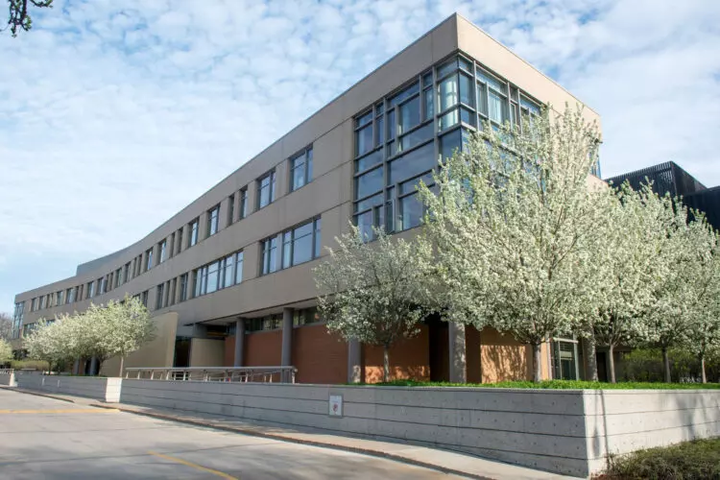The Data Science Institute building at the University of Chicago